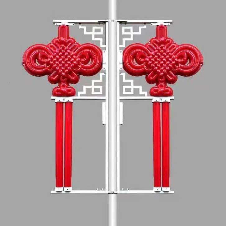 led中国结太阳能户外防水节日装饰灯1.2米中国结路灯杆挂件,家装灯饰光源,道路灯具/智慧路灯/智慧灯杆,淘宝优惠券,粉丝福利购,淘宝优惠卷
