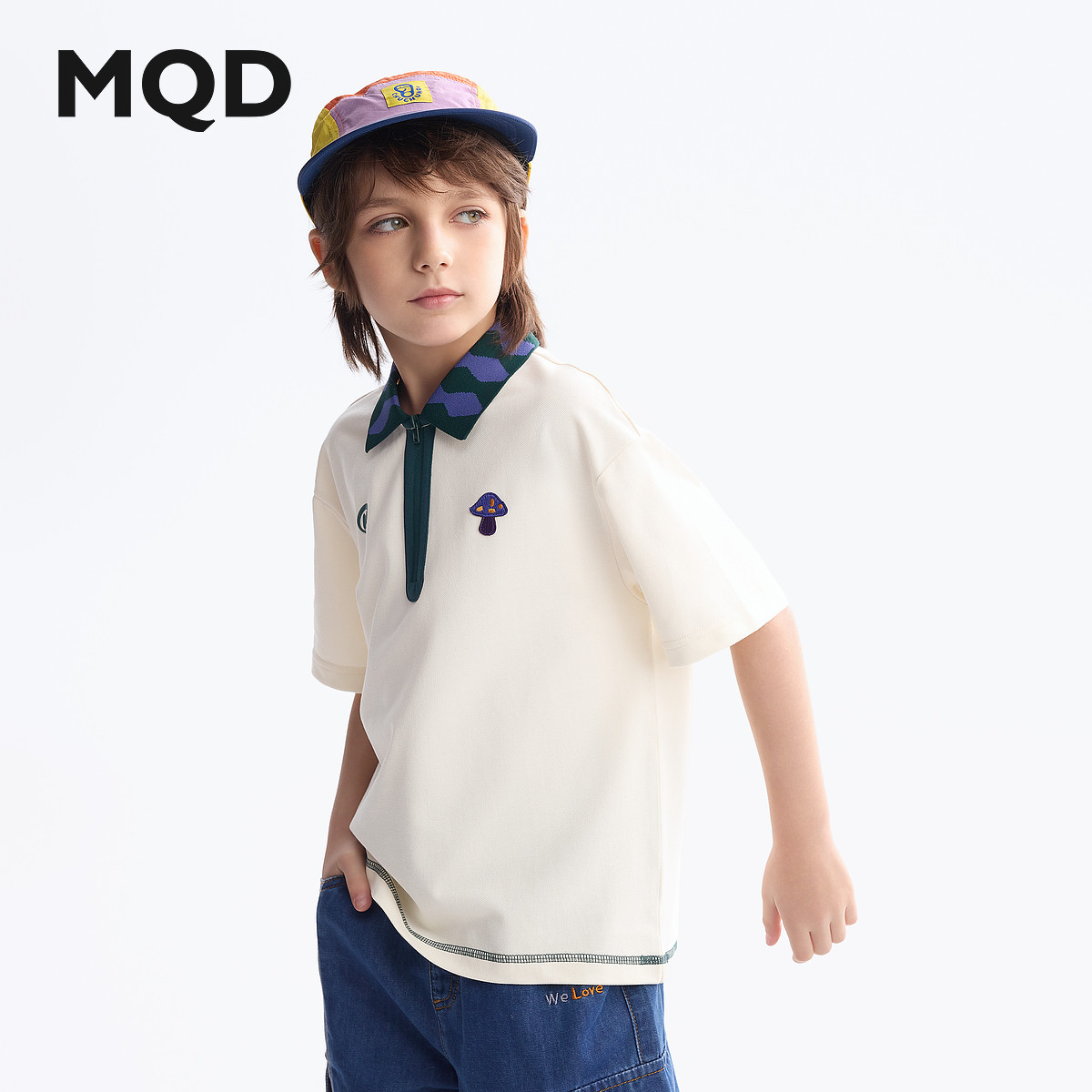 MQD马骑顿男童夏季短袖polo图片