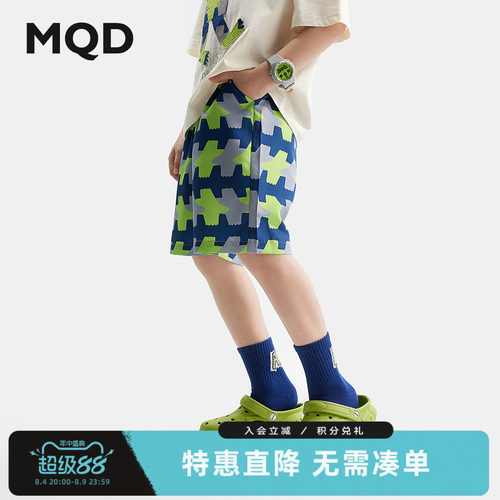 MQD男童短裤五分裤夏季裤子宝宝沙滩裤儿童运动青少年休