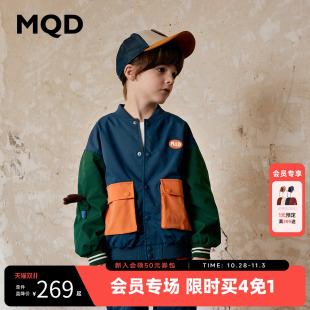 VIP 宝宝春装 设计师系列 男童棒球服外套春秋款 儿童夹 MQD童装