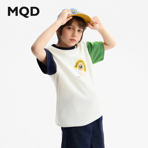 MQD马骑顿男童夏季短袖速干T恤
