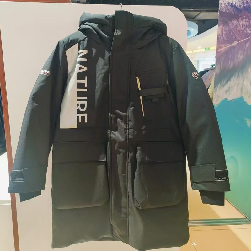 儿童长款羽绒服加厚保暖