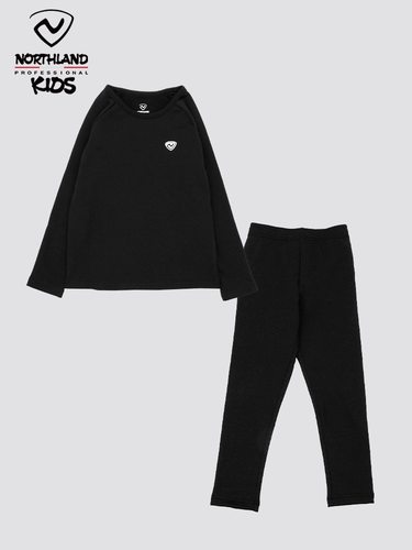 NORTHLAND诺诗兰儿童秋衣秋裤冬季新品弹力抑菌保暖家居套装