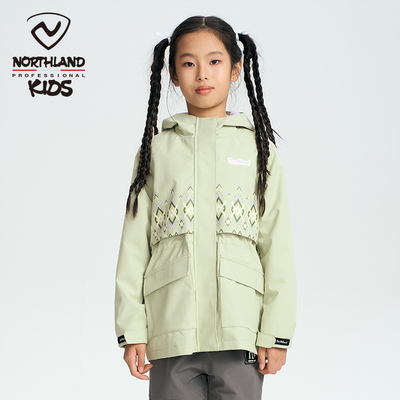 内里儿童单层摇粒绒冲锋衣诺诗兰