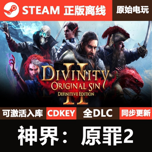 神界原罪2Steam正版离线CDKEY激活码全DLC单机游戏DivinityOrigin