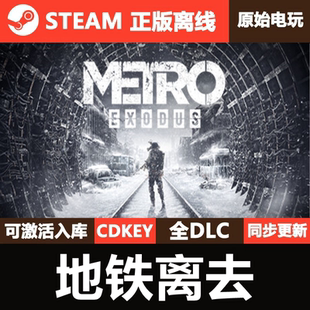 地铁离去Steam正版离线CDKEY激活码全DLC单机游戏Metro Exodus