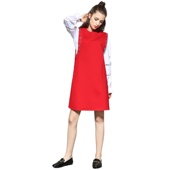 化私人订制 126992 软日系正品 奈昕个性 潮口袋钉珠纯色两件装