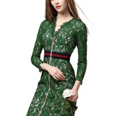 V领修身 奈昕个性 包臀连 new dress欧美气质女装 化私人订制 82184