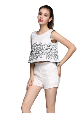 奈昕个性化私人定制 90378 new suit高端时装无袖上衣