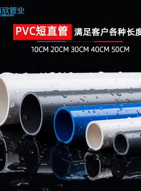 PVC管水管配件给水管道上水管件塑料20 25 32 40 50 63 75 90 110
