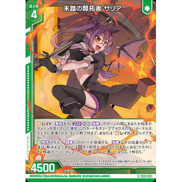 Z/X 异界群敌 IG08-020 NH 未涉足地的开拓者 萨莉亚