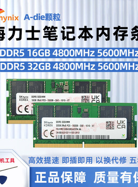 笔记本海力士DDR5 32G 16G 5600 4800 五代SKhynix游戏电竞内存条