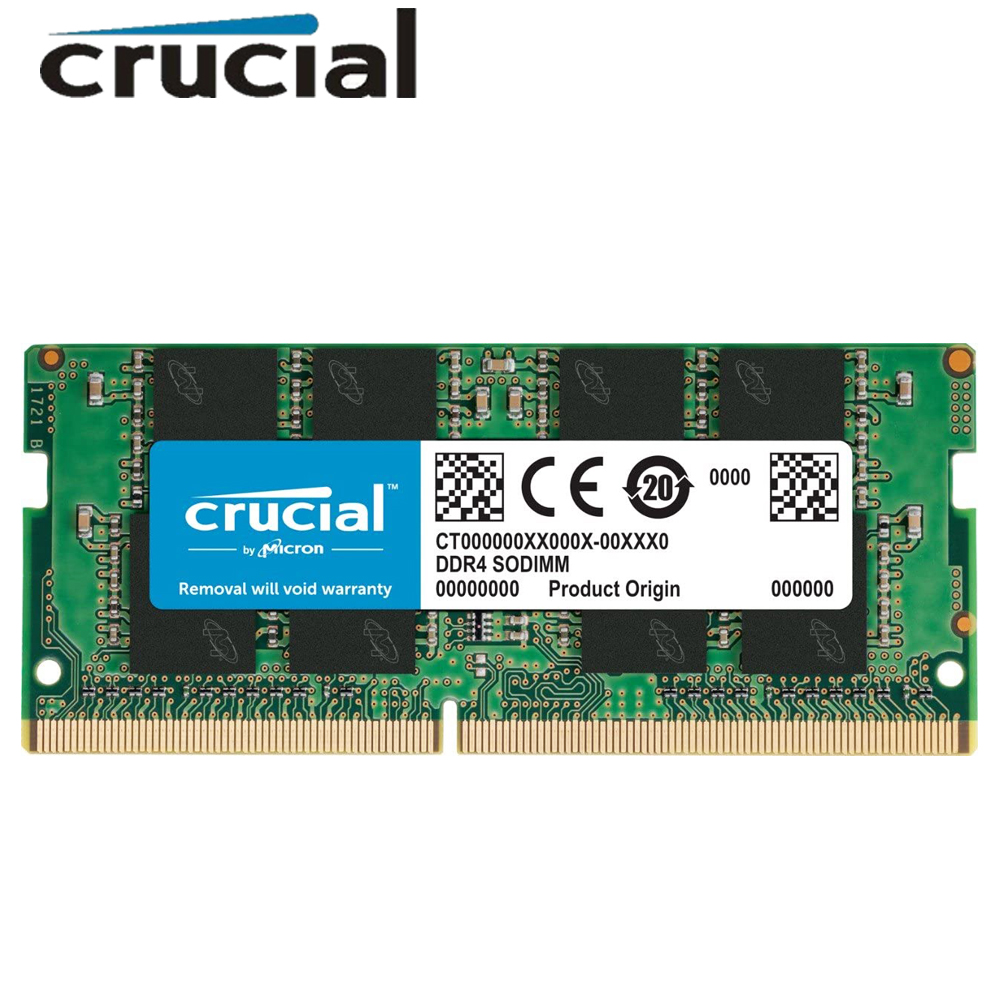 镁光英睿达DDR4 16G 2400 2666 3200笔记本手提电脑游戏内存条32G
