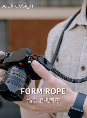 PeakDesign巅峰设计编绳微单反相机快拆背带PD摄影斜挎挂脖文艺肩带cuff防滑手绳腕带适合佳能索尼富士徕卡
