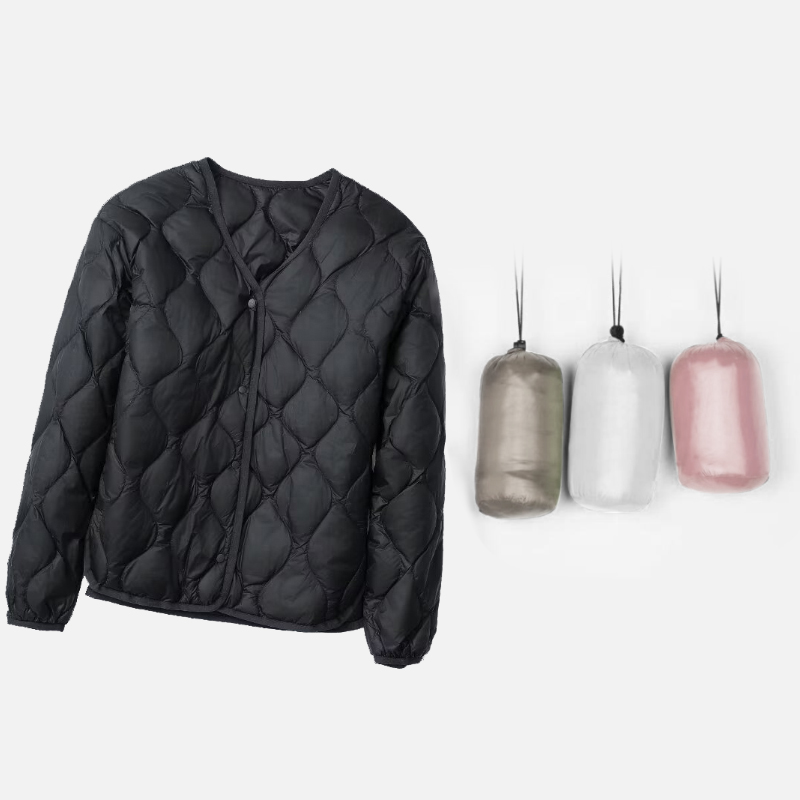 2025新款轻薄羽绒服修身小个子