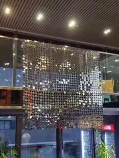 爆款 珠片亮片帘 PET/PVC 镜面帘 婚庆道具 舞台背景装饰挂饰