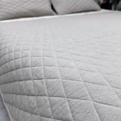 双12 雨露麻夹棉垫子床盖夏凉被薄被