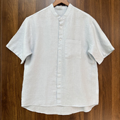 休闲舒适透气干爽上衣半袖 汉麻男款 衬衣夏季