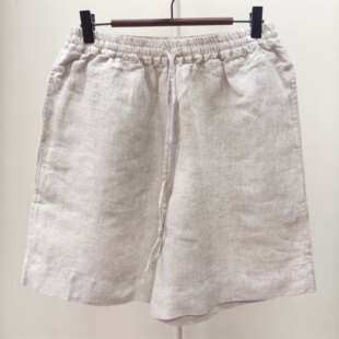 透气干爽吸湿排汗排汗 纯汉麻宽松大短裤 夏季 男女情侣款