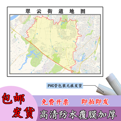 翠云街道地图1.1m行政交通区域路线划分重庆市渝北区高清新款贴图