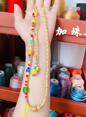 小红书同款项链转运珠锁骨链