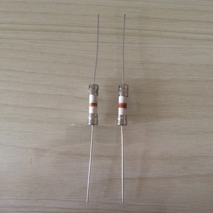 BUSS进口 陶瓷色环保险丝 T5AH250V 铜脚 棕环 慢熔断 5x20mm