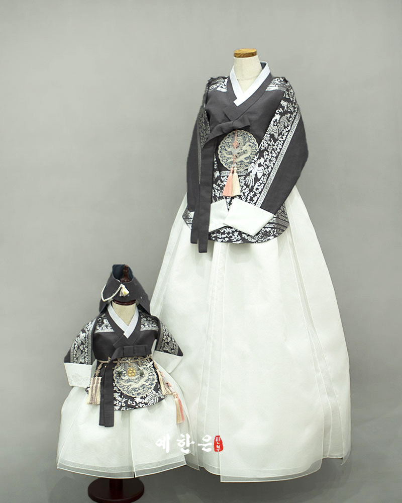 韩国原装进口面料/家庭套装韩服民族韩服一周岁庆典套装HE-QL1188