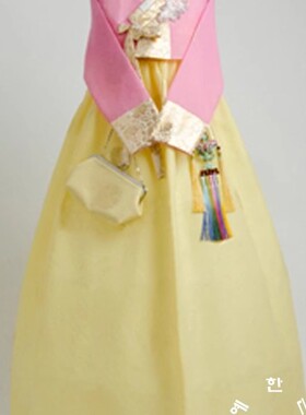 韩国原装进口韩服/改良韩服/朝鲜族传统韩服婚礼/高档韩服/H-3014