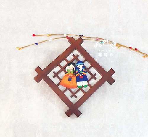 韩国传统工艺品/韩食料理店挂件/福娃娃大挂件/HE-MK1021