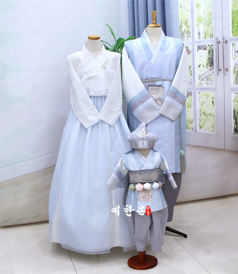 韩国原装进口面料/婚礼家庭套装韩服/民族韩服/HE-QL1186