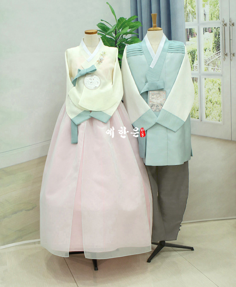 韩国进口韩服面料/新娘新郎婚礼韩服/情侣韩服/男士韩服HE-NS1062