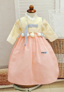 韩国原版进口韩服/女孩韩服/舞台演出服正品现货/HE-TZ5343