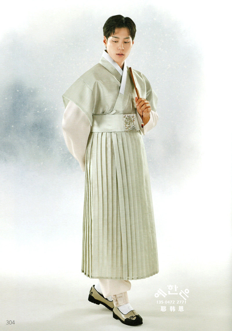 韩国原版进口韩服男士韩服21-22年新款NLS22-304