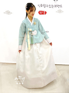 韩国进口面料朝鲜族传统韩服婚礼韩服迎宾韩服庆典活动穿YY1219