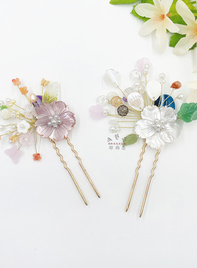 韩服头饰/韩式宫廷发簪/新娘头饰簪子/舞台演出头饰HE-P1038