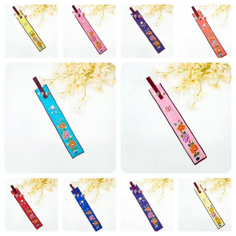 韩国进口挂件新娘韩服挂件蝴蝶绣花挂件礼品包布挂件HE-G1089