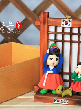 韩国进口民俗韩服娃娃