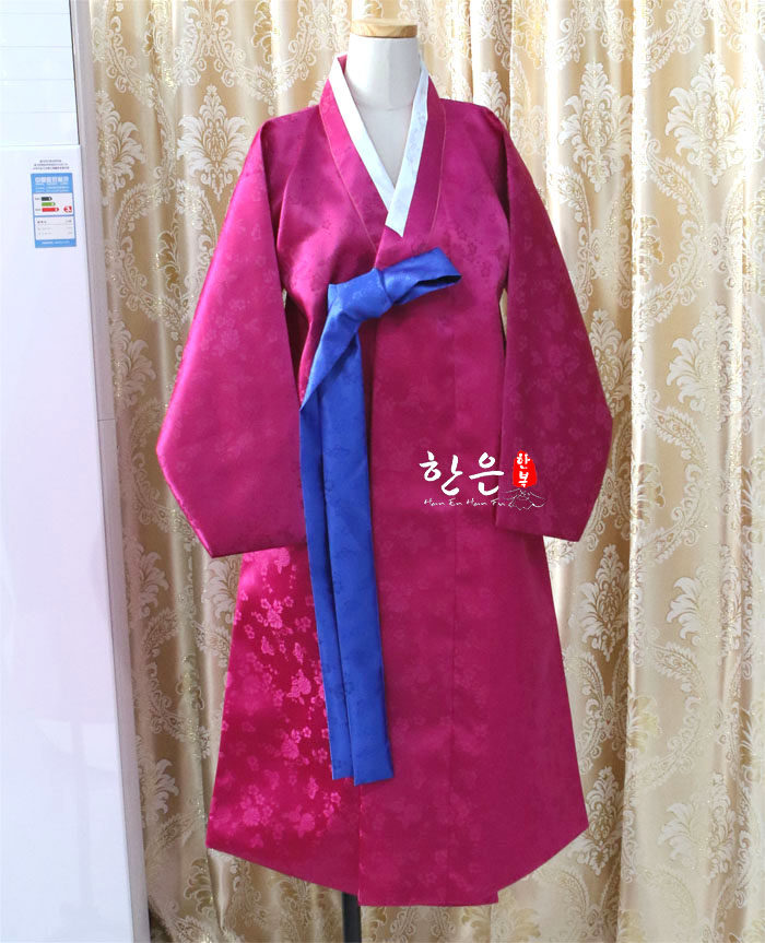 韩国进口高档韩服面料婚礼韩服外套/一件的价格/HE-MJ1028