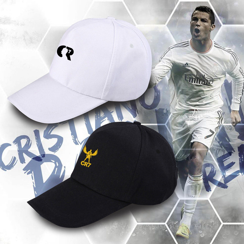 新款c罗纳尔多足球运动防晒遮阳帽cr7尤文图斯时尚棒球帽鸭舌帽潮