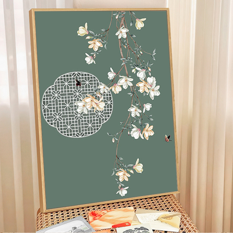 宋式美学十字绣5d钻石画手工diy