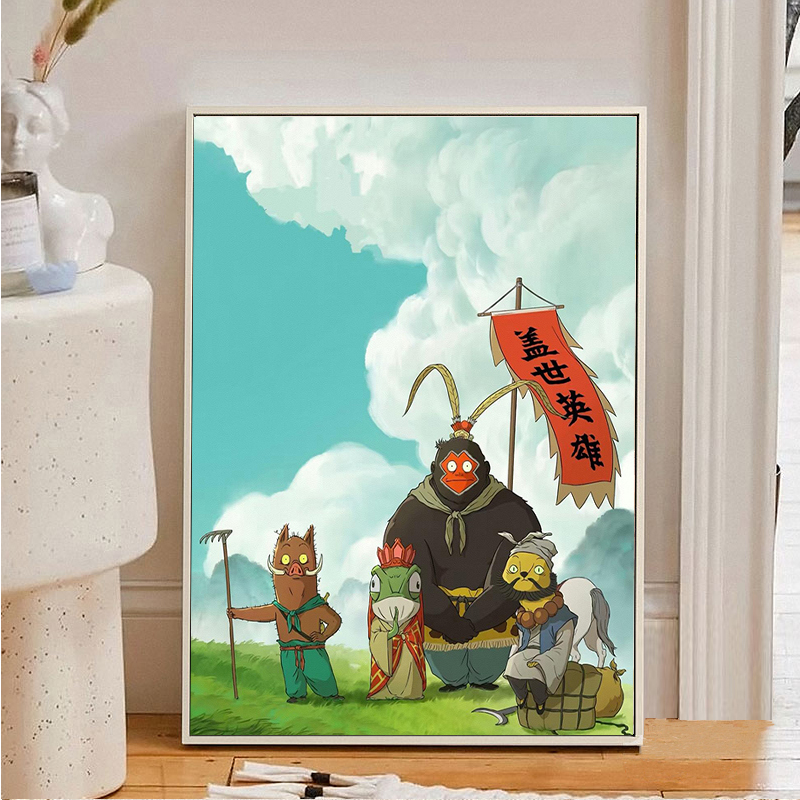 浪浪山小妖怪钻石画手工diy贴钻画2025新款十字绣动漫二次元挂画