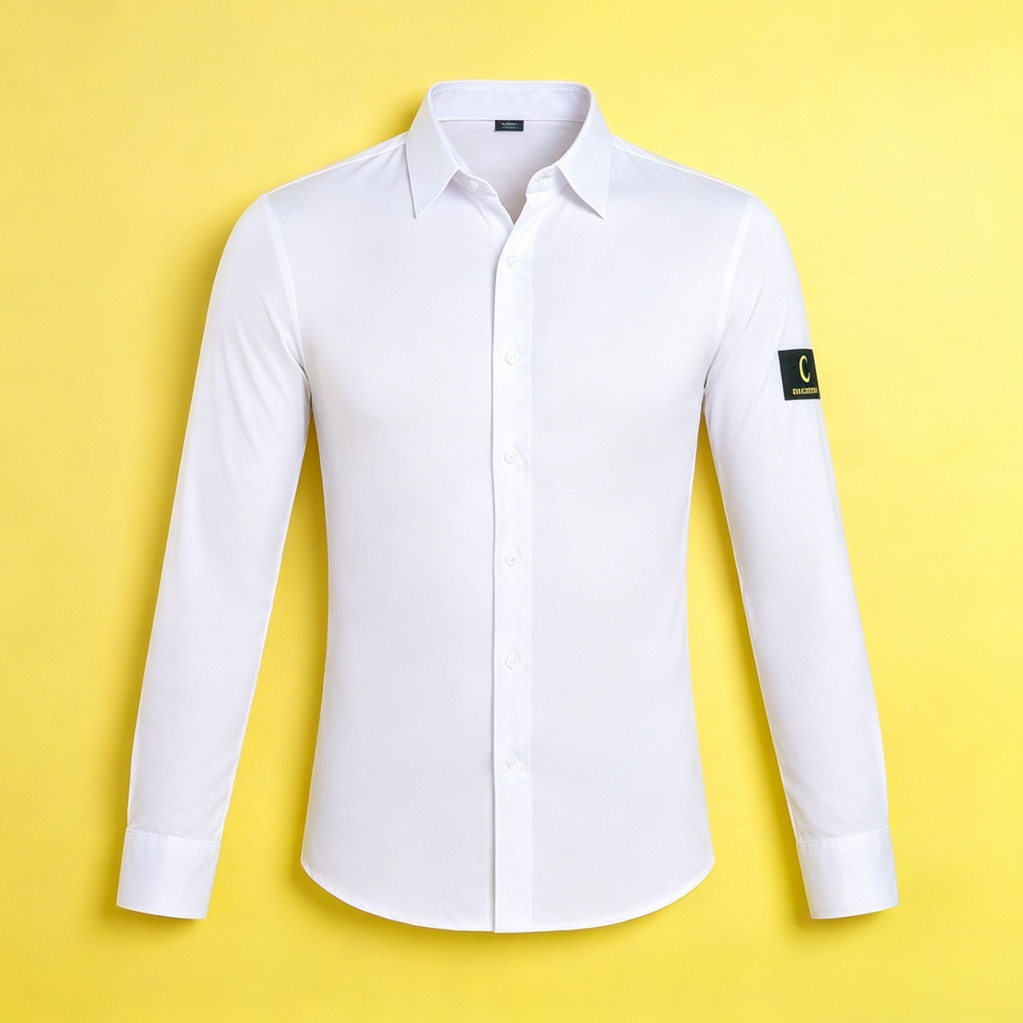 拉丁舞服男士舞蹈服上衣摩登舞成人舞蹈练功服衬衫DA799