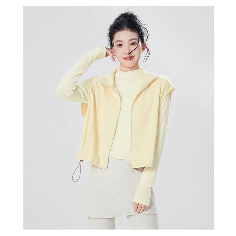 舞蹈服加绒保暖马甲芭蕾舞练功服上衣成人女秋冬新款跳舞开衫外套