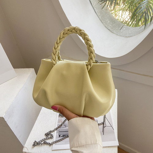 链条单肩斜挎手提包链子小日韩