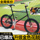 学生单车 翘头动作把倒刹非实心胎男女式 新款 死飞自行车20寸爆改装