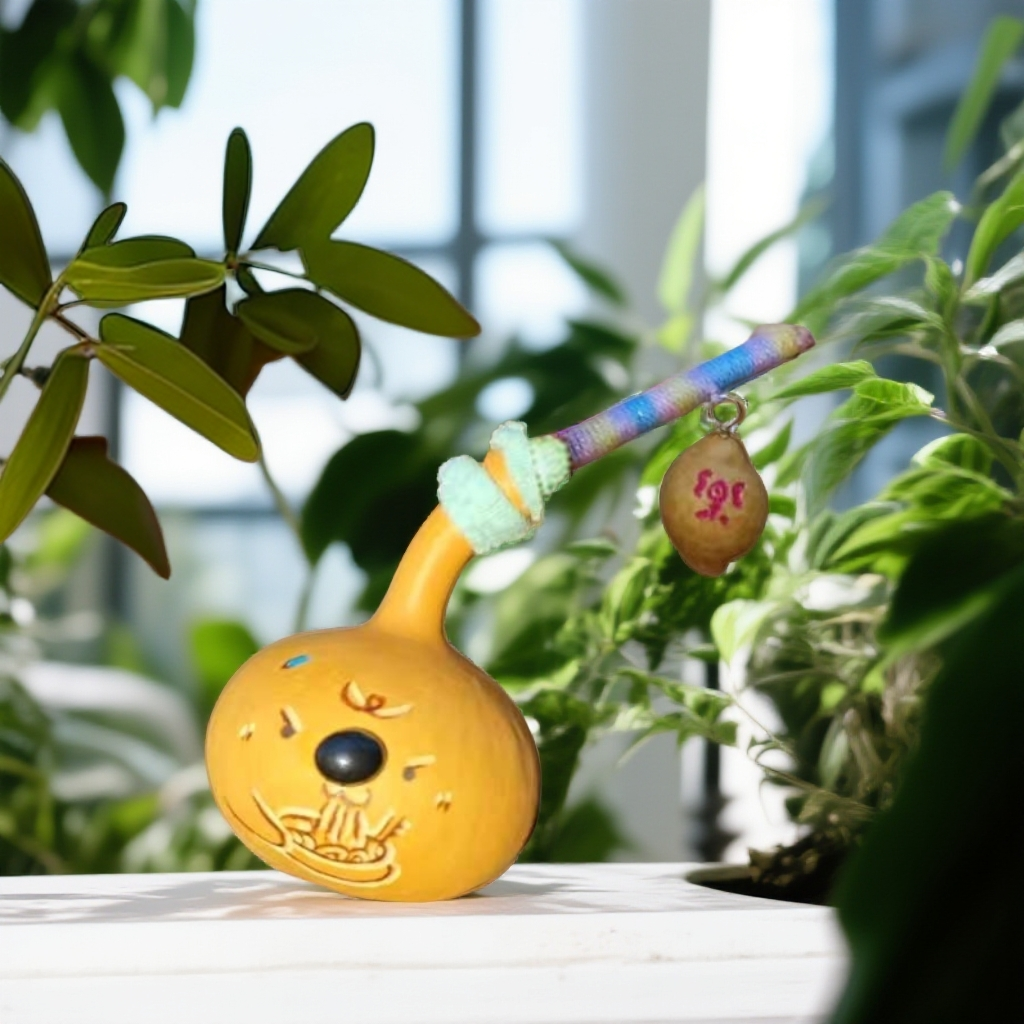 干饭人可爱卡通葫芦桌面摆件