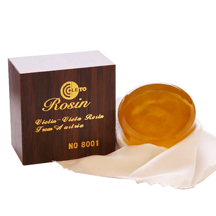 乐童LETO小提琴松香二胡大提琴松香金粉少尘木盒松香微尘胡琴松香