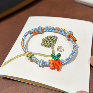 手工编织疯狂动物城手绳朱迪尼克周边送女友礼物兔子警官狐狸手链