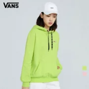 Áo len nữ Vans Vans Áo len trùm đầu MÀU GÓI Thể thao và Giải trí Chính thức - Thể thao lông cừu / jumper