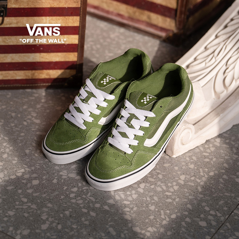 Vans范斯官方Caldrone绿色板鞋